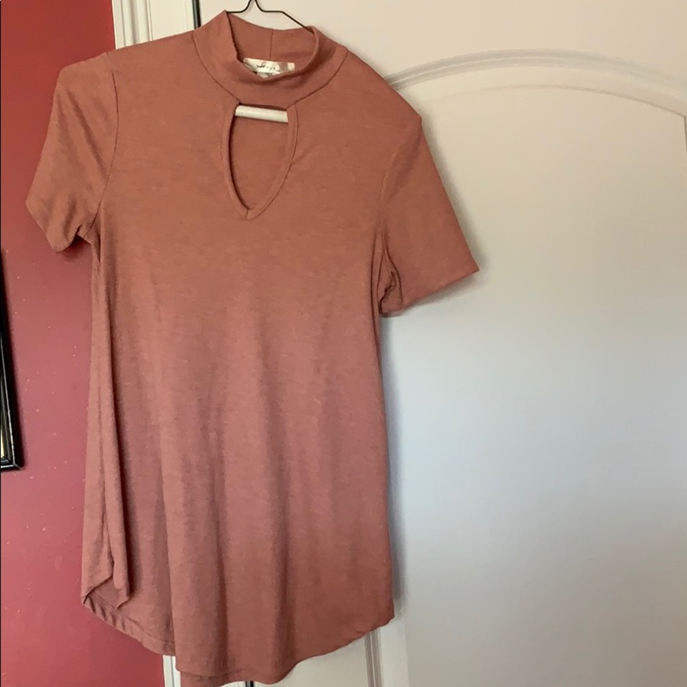 Cute high neck blouse